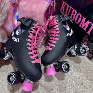 Dolls Kill x Kuromi Roller Skates